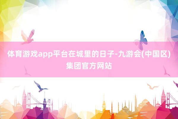 体育游戏app平台在城里的日子-九游会(中国区)集团官方网站